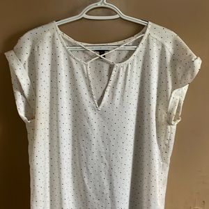 Express, short sleeve, silky dress shirt